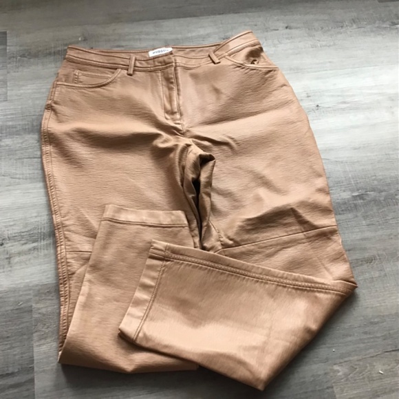 Hudson North faux leather cropped pants size 8 - Picture 4 of 6